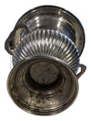 Vintage Brass Silver Plated Champagne Bucket
