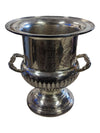 Vintage Brass Silver Plated Champagne Bucket