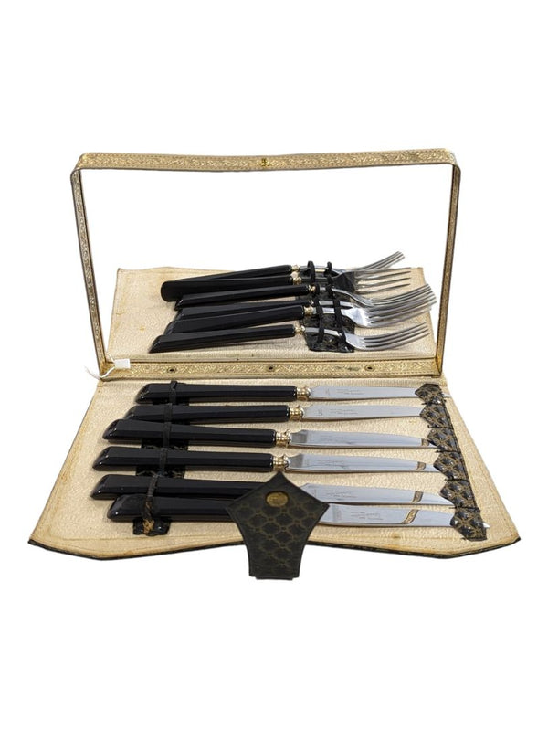 Vintage Steakmates De-Luxe Cutlery Set