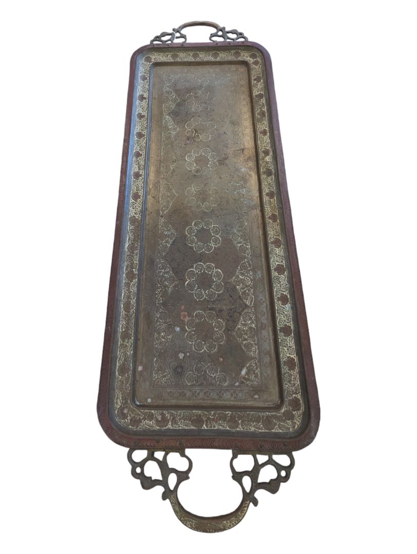 Eastern Brass Mid-20th Century Tray