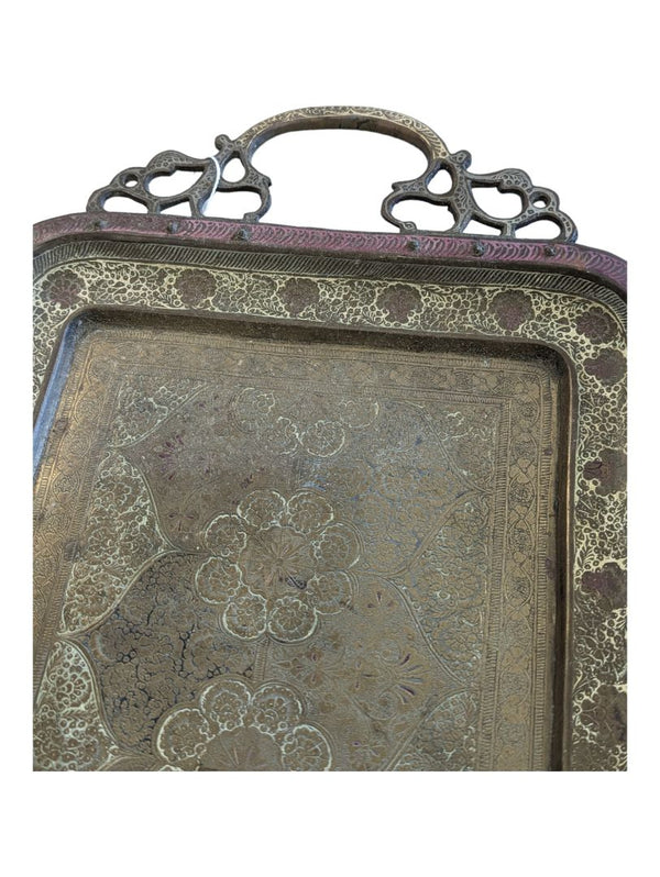 Eastern Brass Mid-20th Century Tray