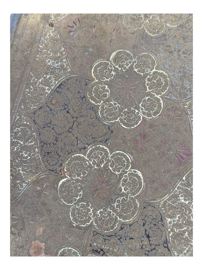 Eastern Brass Mid-20th Century Tray