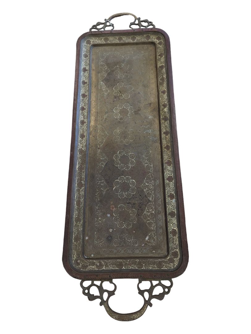 Eastern Brass Mid-20th Century Tray