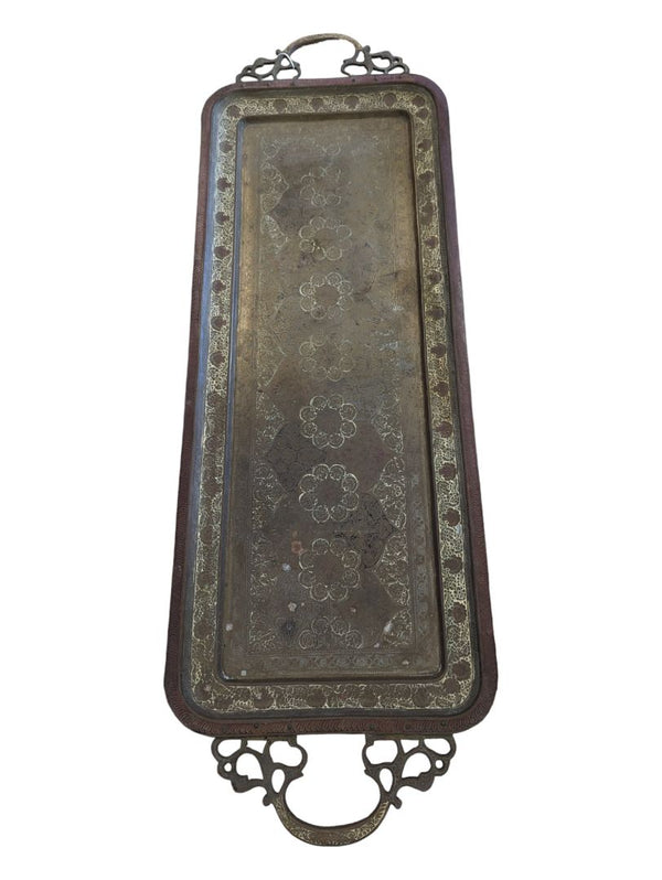 Eastern Brass Mid-20th Century Tray