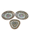 Chinese Famille Rose Butterfly Plates