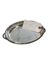 Vintage Silver Serving Oval Bowl