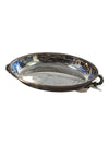 Vintage Silver Serving Oval Bowl