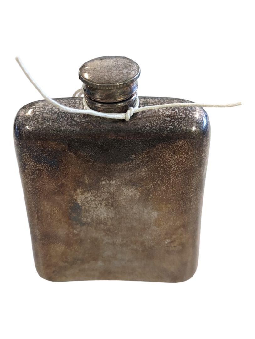 Antique Silver Flask