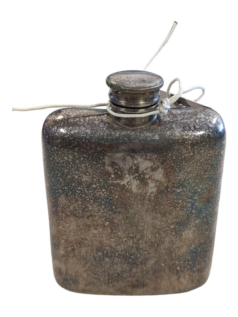 Antique Silver Flask