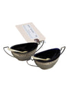 Victorian Salt Bowls - in Sterling Silver