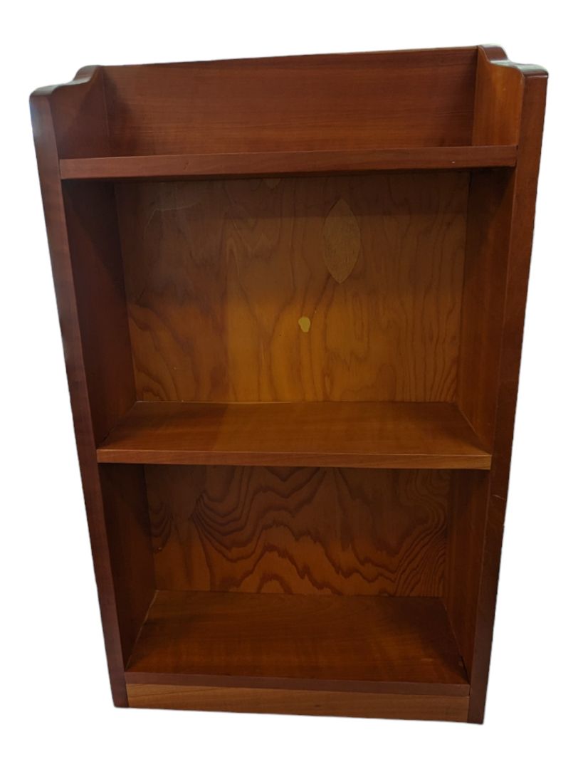 Small Cherry Wood Bookshelf