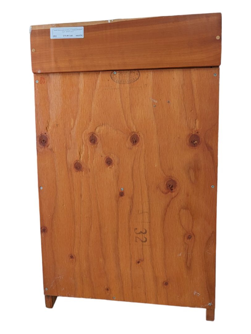Small Cherry Wood Bookshelf