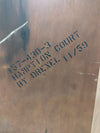 Vintage Mahogany Bow Front Corner Cabinet/Drexel Travis Court