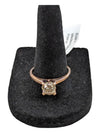 10K Rose Gold Diamond Ring