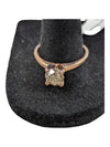 10K Rose Gold Diamond Ring