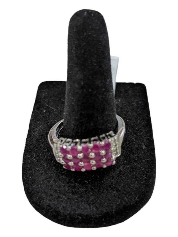 Silver Ruby (2.5ct) Ring
