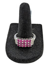 Silver Ruby (2.5ct) Ring