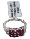 Silver Ruby (2.5ct) Ring