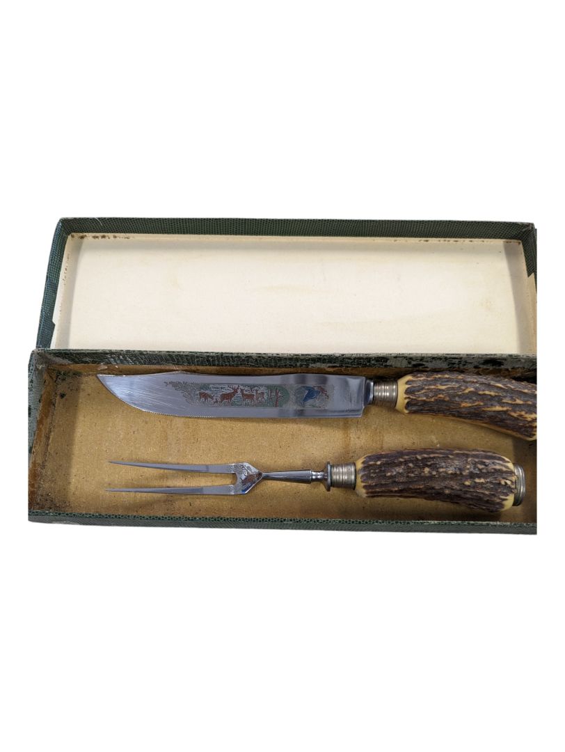 Vintage Meat Carving Set 