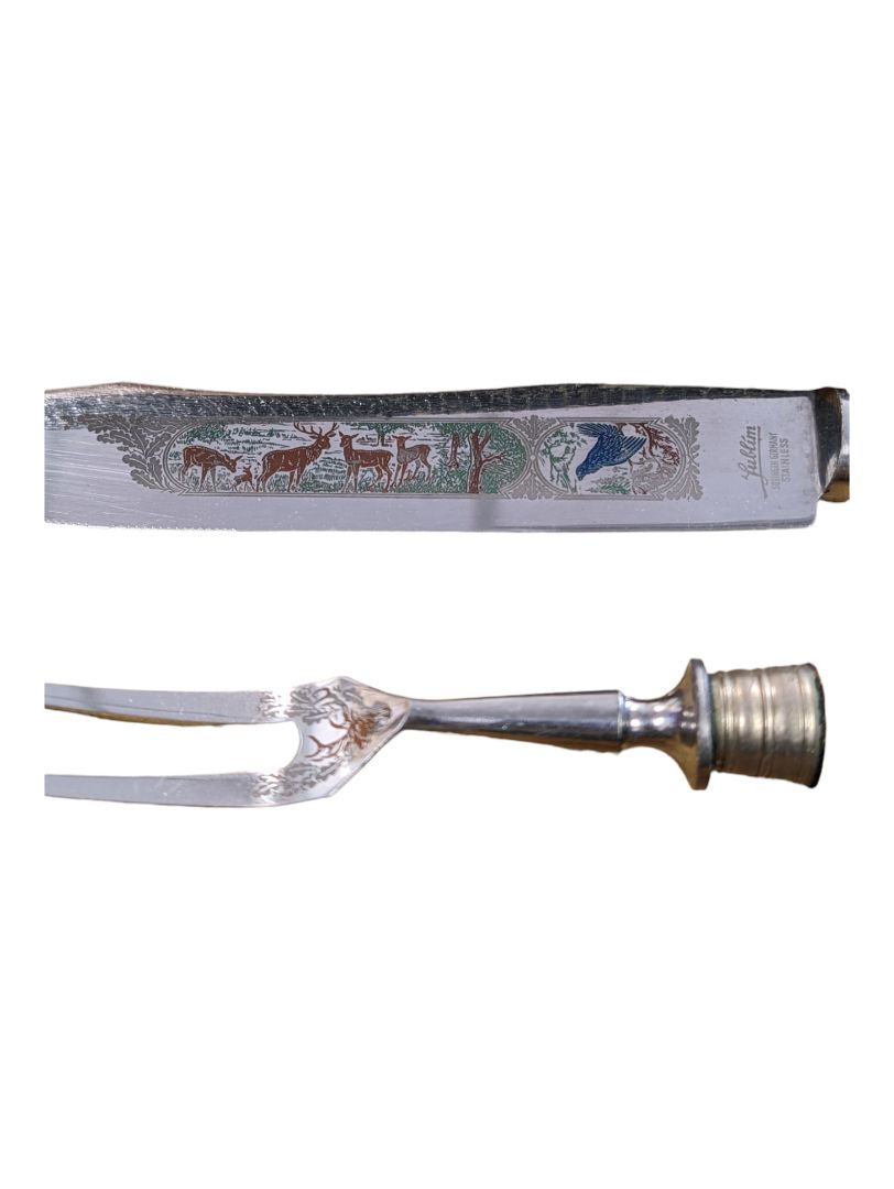 Vintage Meat Carving Set 
