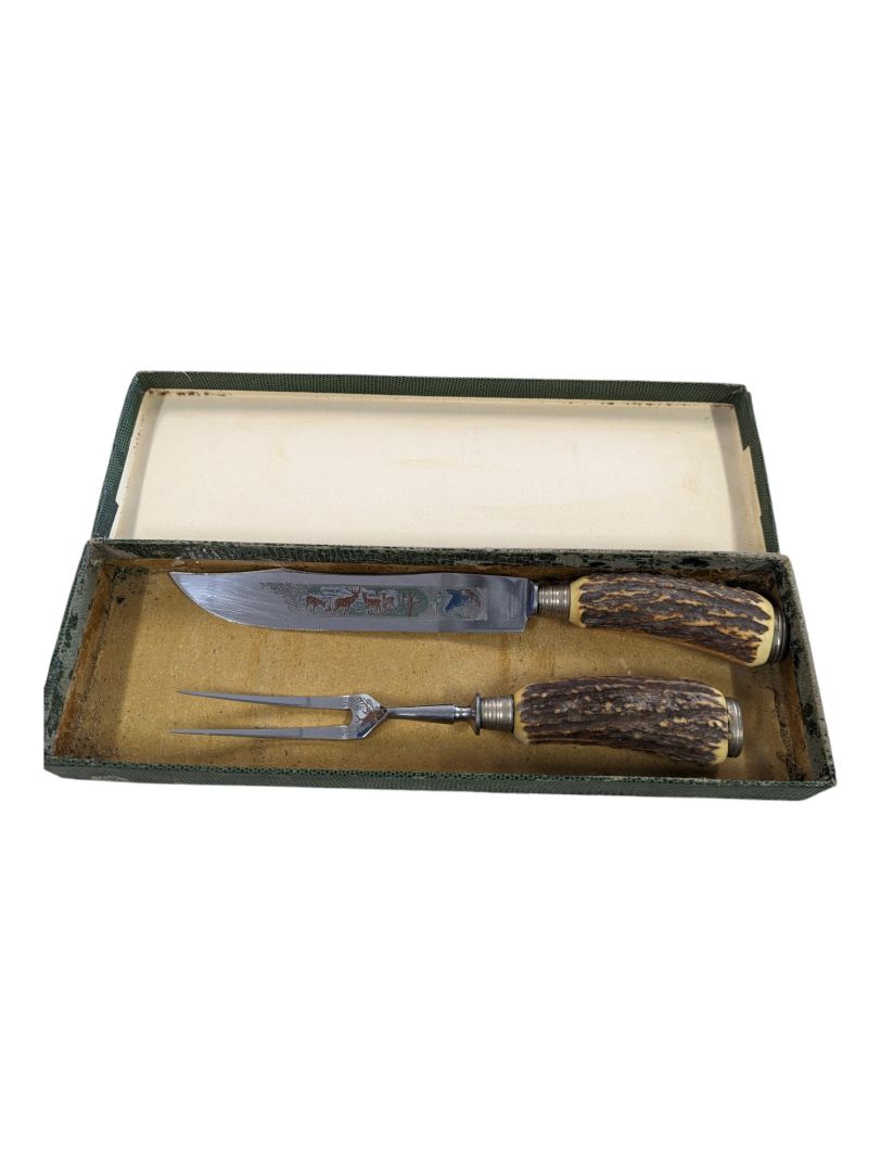 Vintage Meat Carving Set 