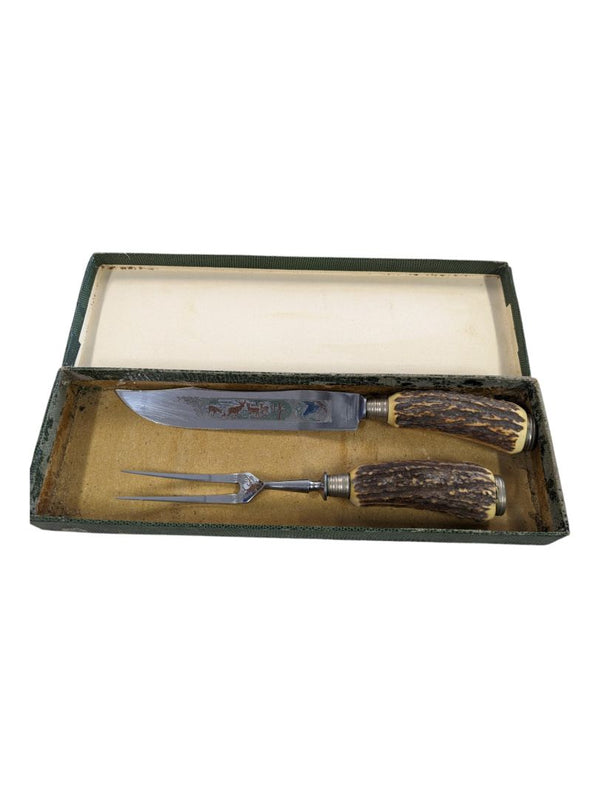 Vintage Meat Carving Set "Solingen"
