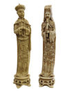 Vintage Pair of Chinese Resin Carvings