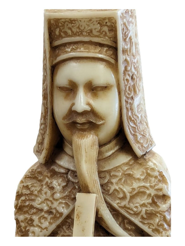 Vintage Pair of Chinese Resin Carvings