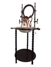 Antique VICTORIAN Mahogany English Wash Stand