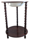 Antique VICTORIAN Mahogany English Wash Stand