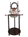 Antique VICTORIAN Mahogany English Wash Stand