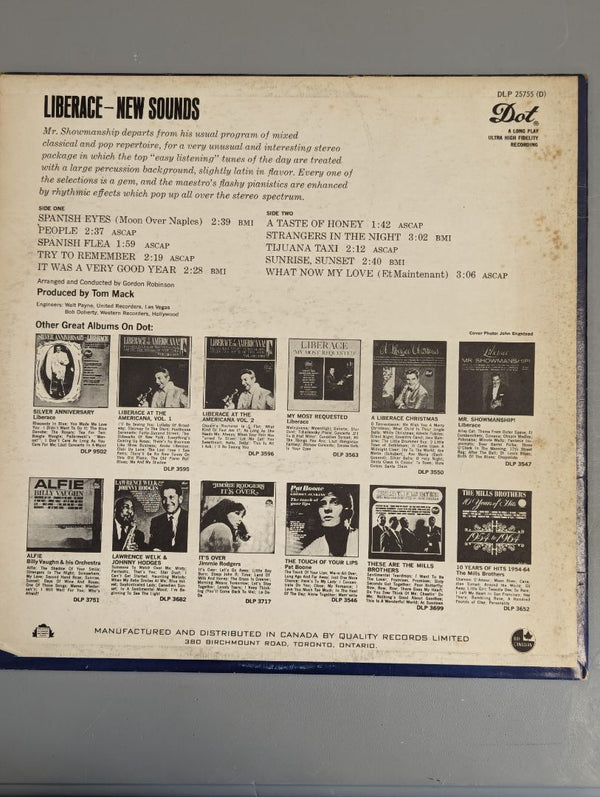Liberace New Sounds