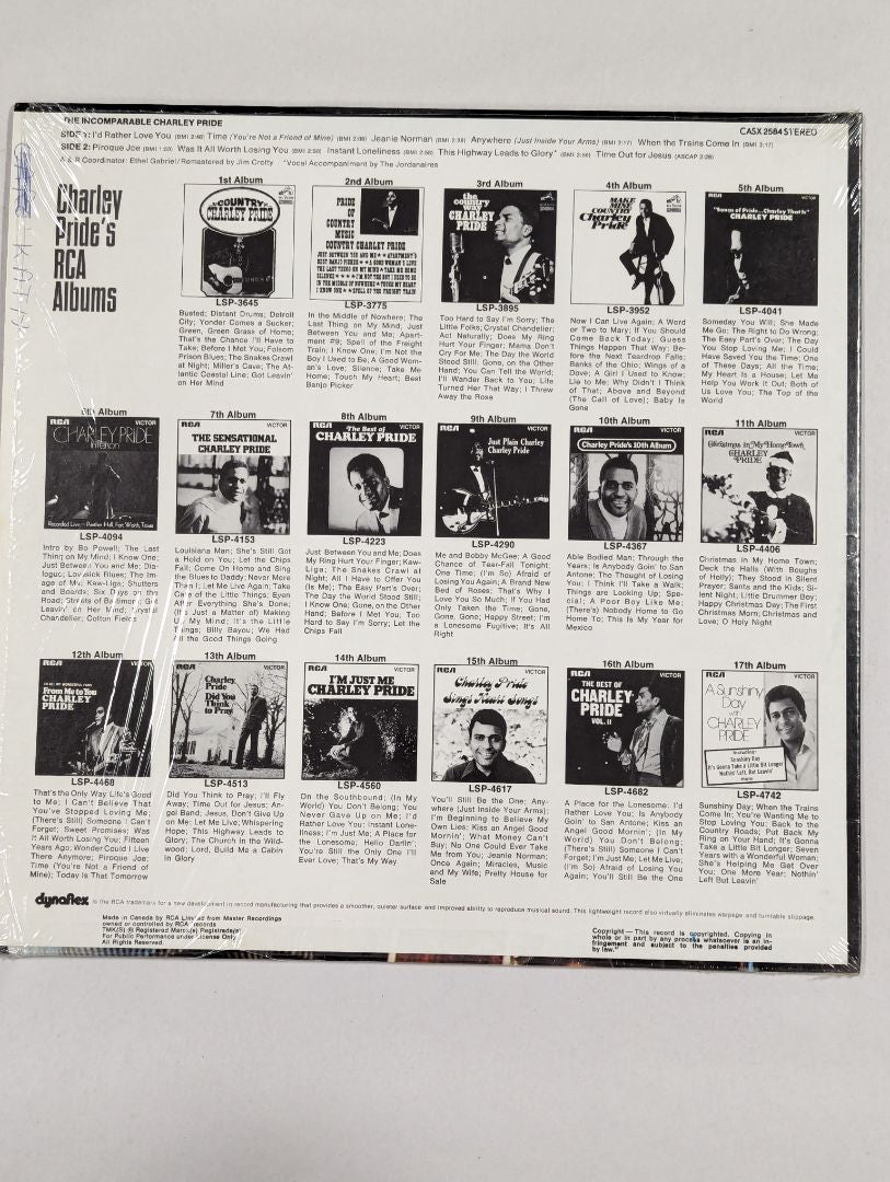 The Incomparable Charley Pride