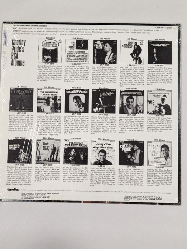 The Incomparable Charley Pride