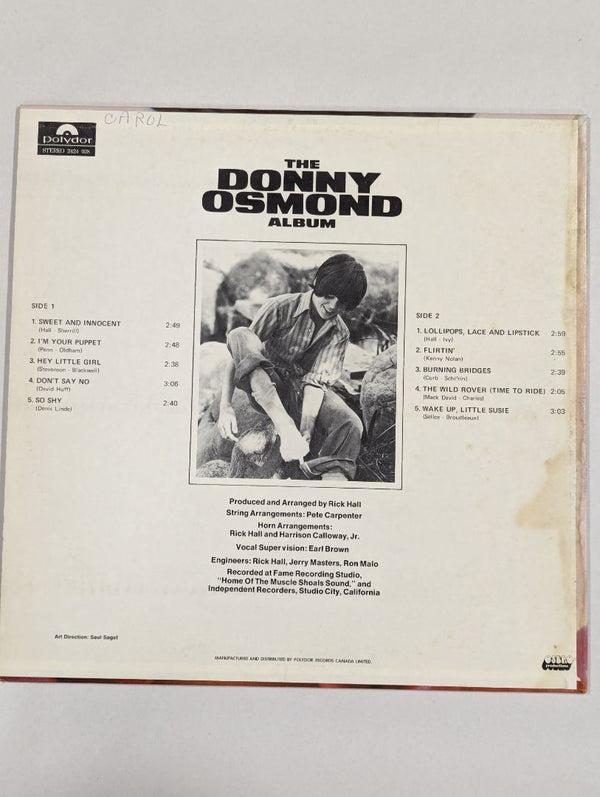The Donny Osmond Album