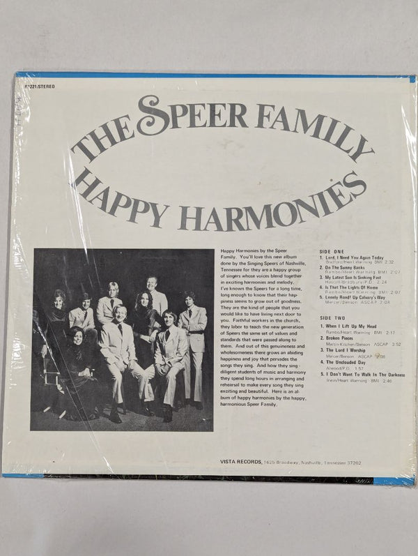 The Speer Family - Happy Harmonies