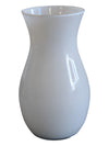 White Vintage Glass Vase
