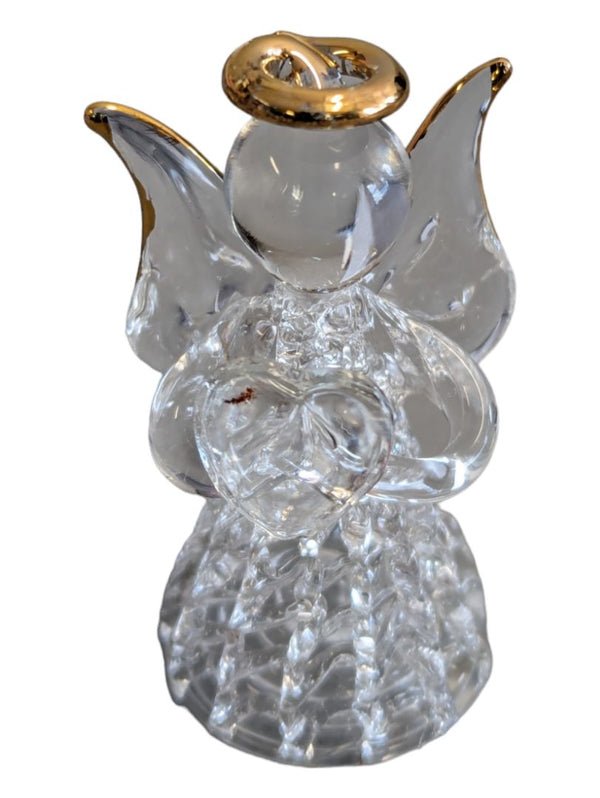 Guardian Angel Glass Figurine