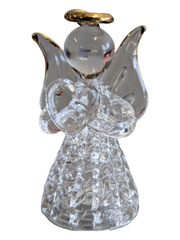 Guardian Angel Glass Figurine