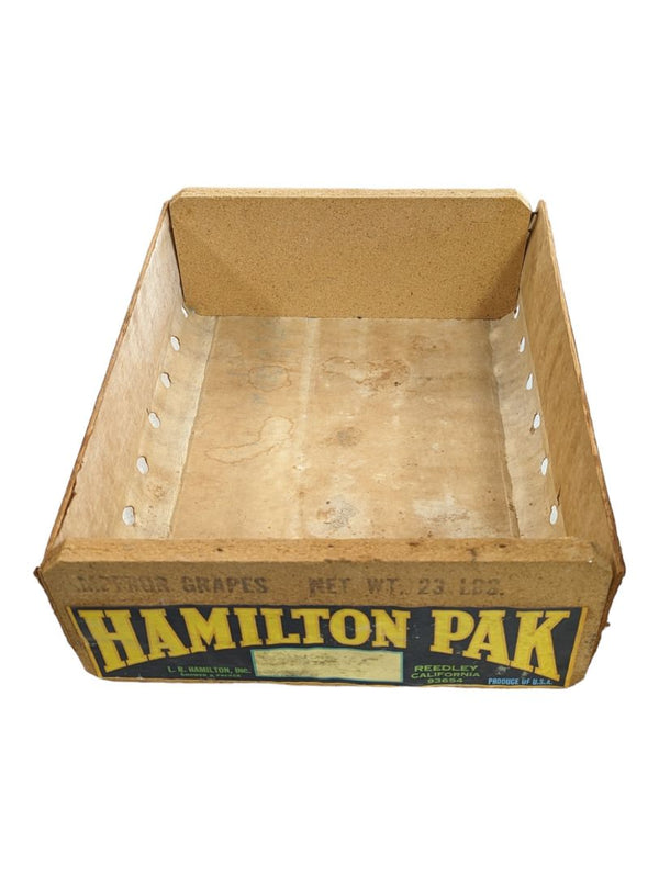 Vintage L.R Hamilton Inc. Crate