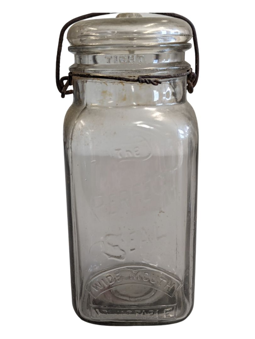 Antique PERFECT SEAL Canning Jar