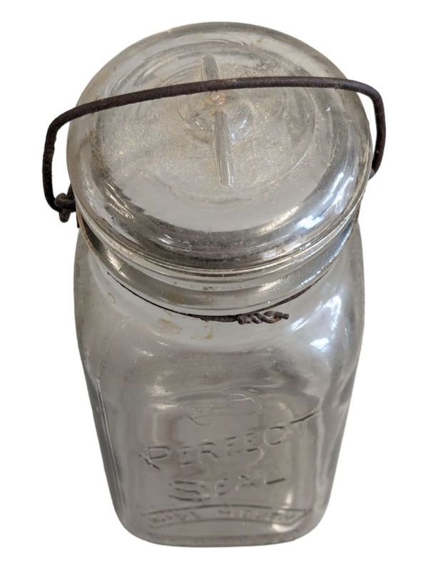 Antique PERFECT SEAL Canning Jar