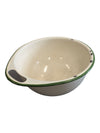 Antique Vintage Enamelware Wash Basin
