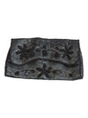 Vintage Black Beaded Evening Clutch Bag