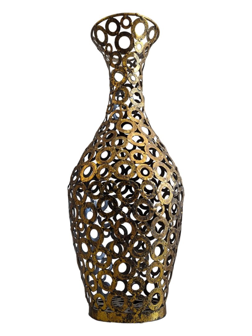 Antique Large Metal Vase
