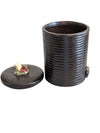 Ceramic Container w Calf