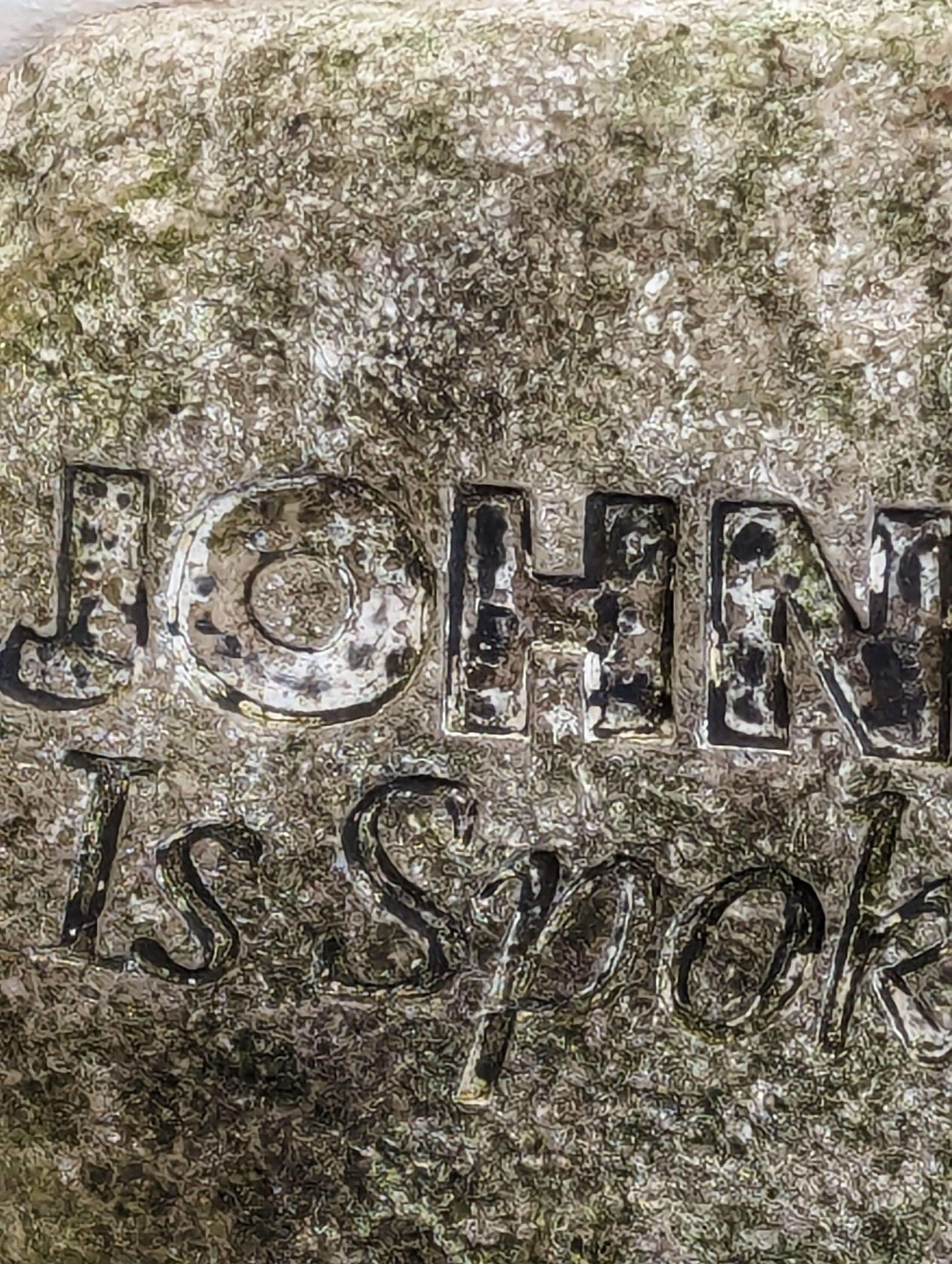 John Deere Lawn Stone