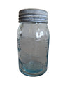 Vintage Rare Crown Jar Blue