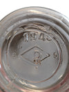 Clear Sm Crown Jar w Lid