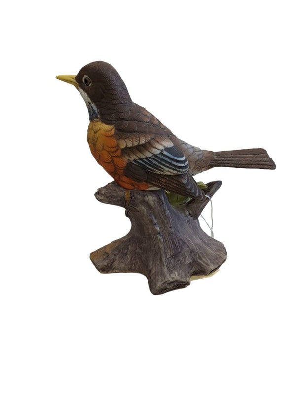 Vintage Royal Crown Robin Figure Signed